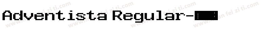 Adventista Regular字体转换